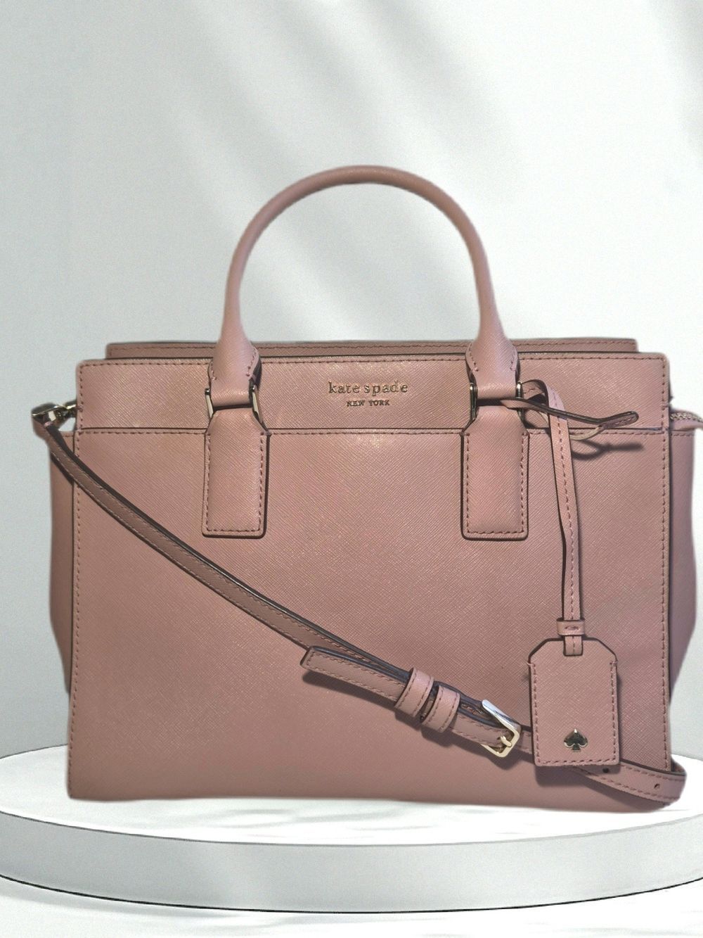 Kate Spade Cameron Satchel Bag Dusty Peony